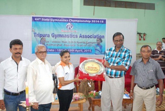 Tripura Gymnastic Association organizes 44th State level Gymnastics (Men and Women) Championship
